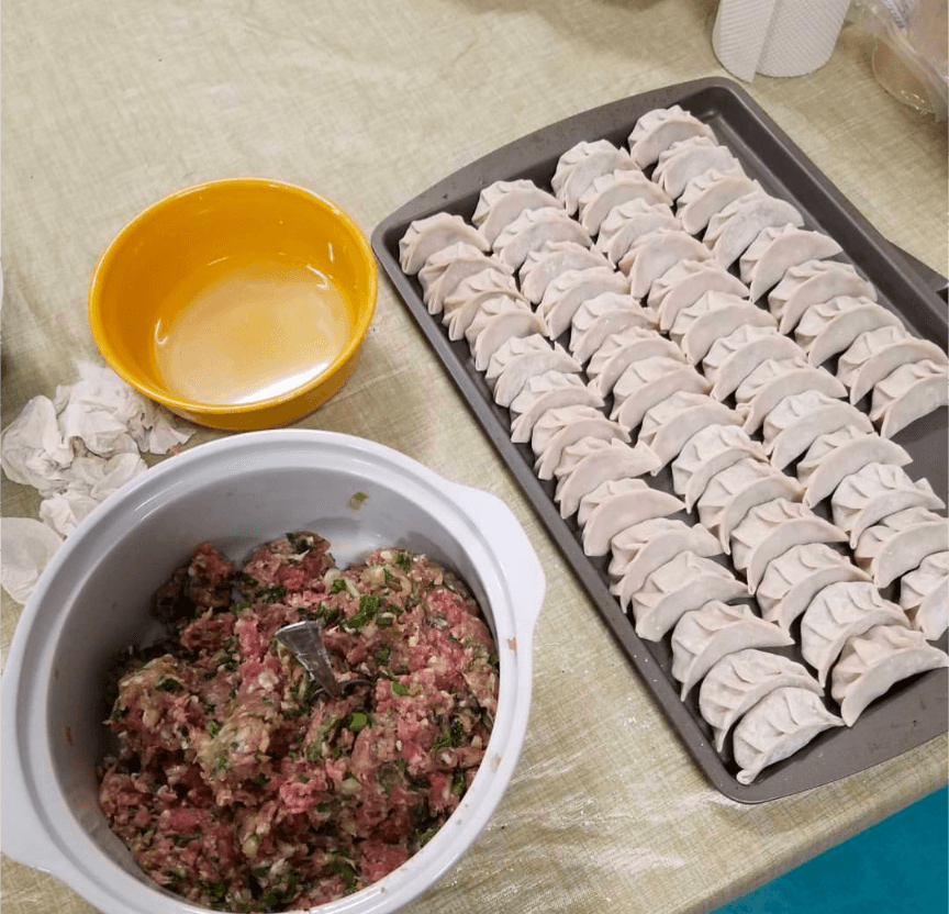 Dumplings from Scratch (Fill, Fold and Pan-Fried) — photo 1 of 3